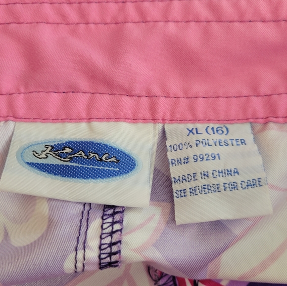 Girls Quick Dry Swim Shorts - Picture 3 of 3